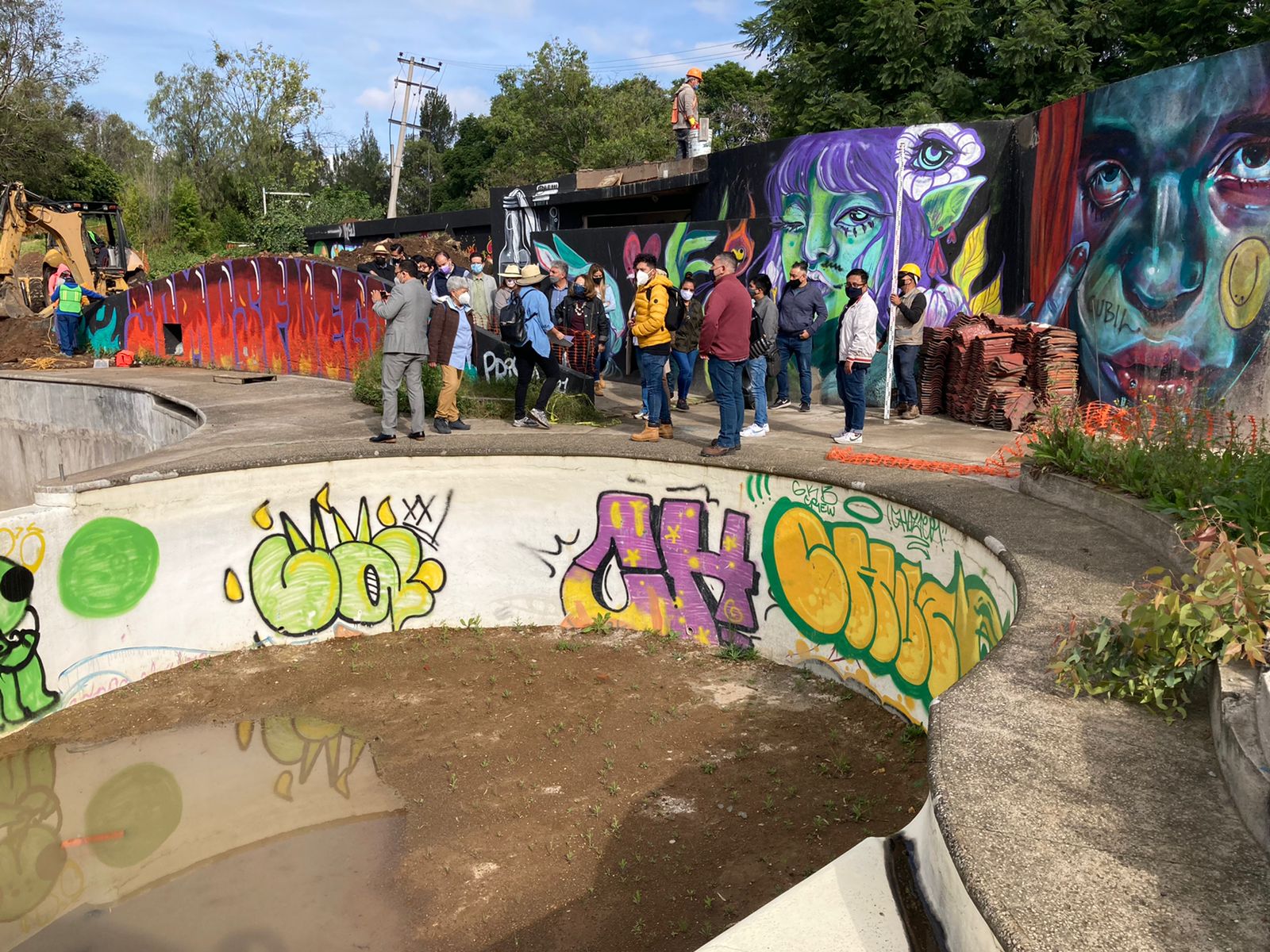 Aprovechan infraestructura de antiguos parques acuáticos para fomentar la integración social en el Bosque de Chapultepec